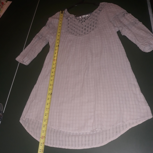 Mono Reno crochet dress size S lilac purple feminine lightweight boho - Picture 12 of 16